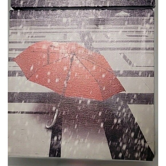 Set Of 3 Paris Eiffel Tower Canvas Landscape Wall Art Ready To Hang(12X12inch*3) - Picture 4 of 7